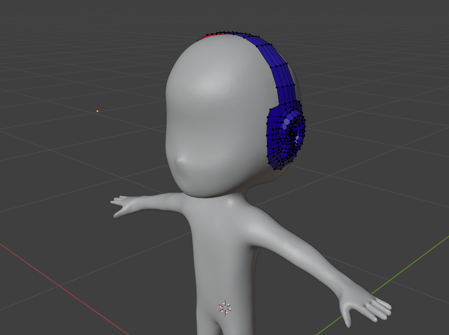 Retopo Char Ears