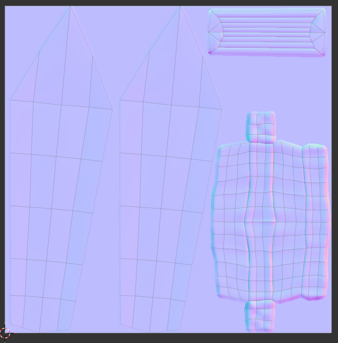 sword normal map flat